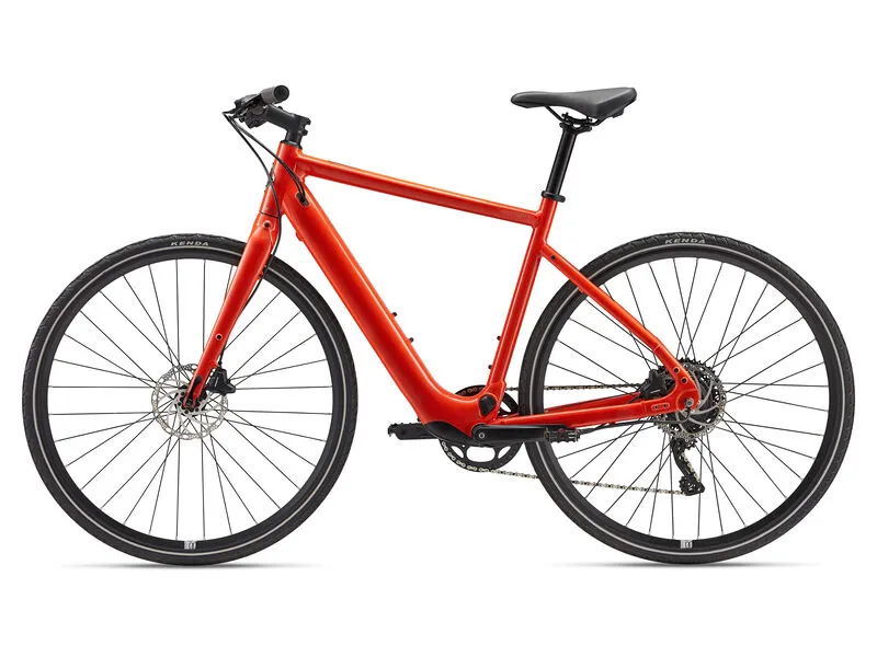 2024 Momentum Voya E+ 3 - 10-Speed Commuter eBike - Tequila Sunrise-1